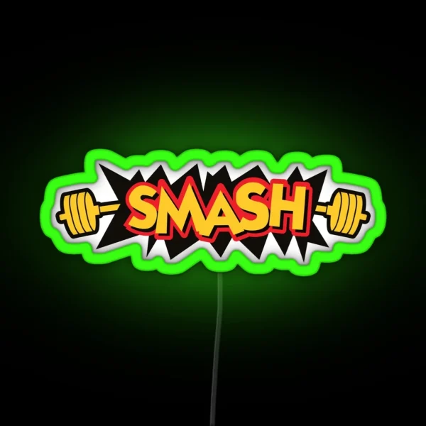 Smash RGB Neon Sign