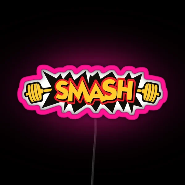 Smash RGB Neon Sign