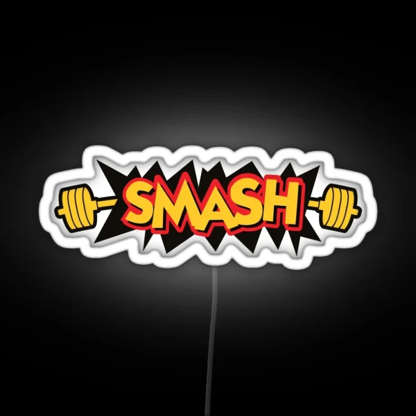 Smash RGB Neon Sign
