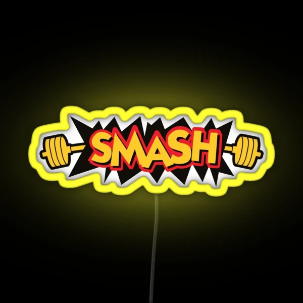 Smash RGB Neon Sign
