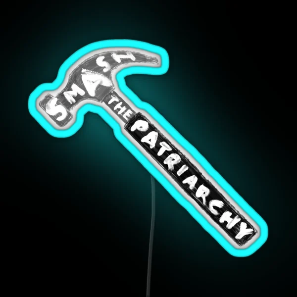 Smash The Patriarchy RGB Neon Sign