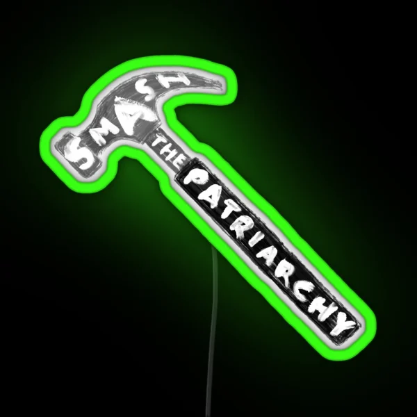 Smash The Patriarchy RGB Neon Sign