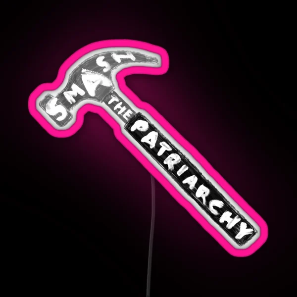 Smash The Patriarchy RGB Neon Sign