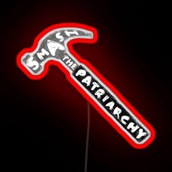 Smash The Patriarchy RGB Neon Sign