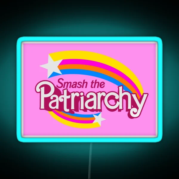 Smash The Patriarchy RGB Neon Sign
