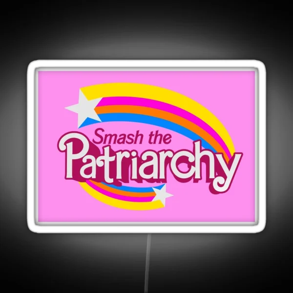 Smash The Patriarchy RGB Neon Sign