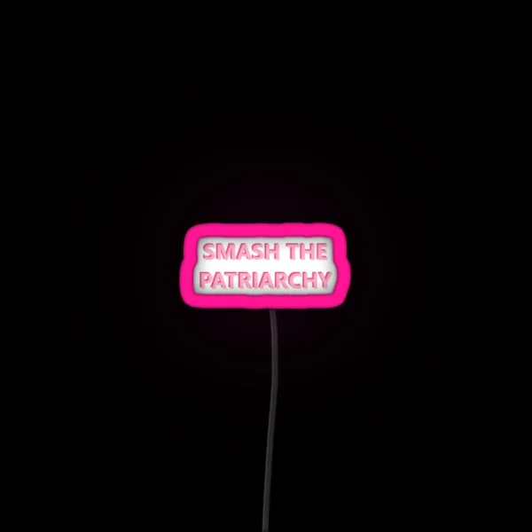 Smash The Patriarchy Small RGB Neon Sign