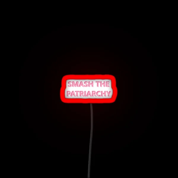 Smash The Patriarchy Small RGB Neon Sign