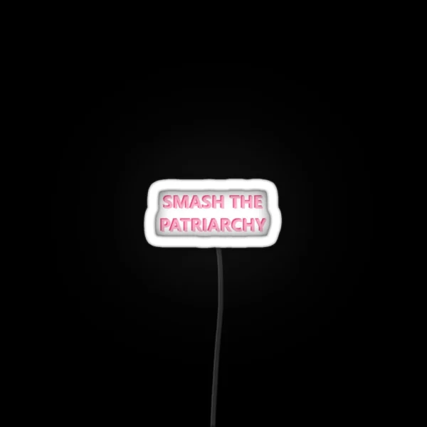 Smash The Patriarchy Small RGB Neon Sign