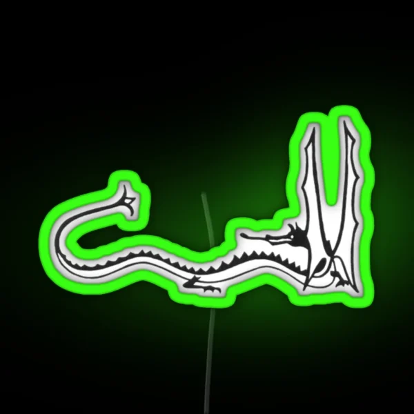 Smaug The Dragon RGB Neon Sign