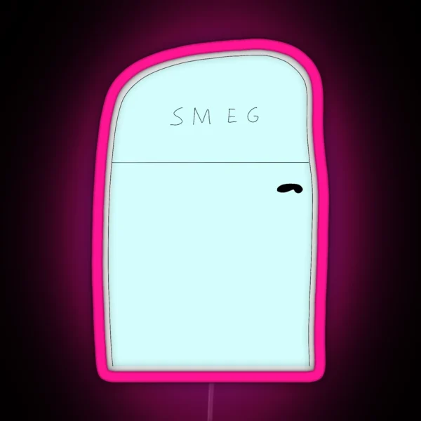 Smeg Fridge RGB Neon Sign