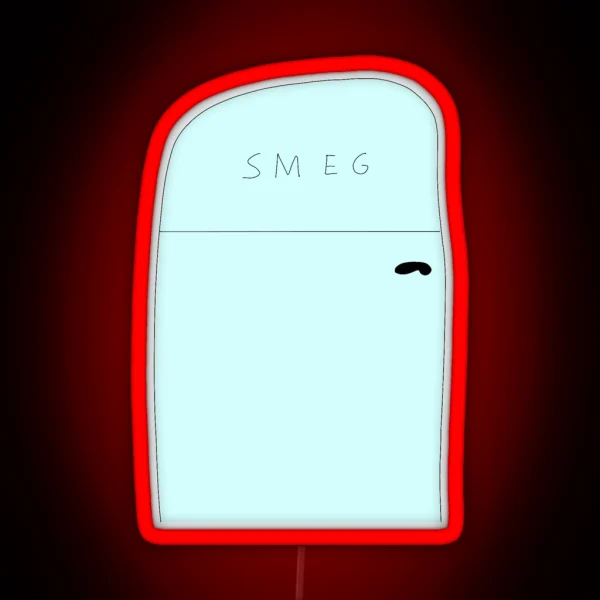 Smeg Fridge RGB Neon Sign