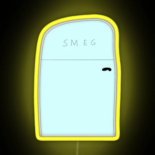Smeg Fridge RGB Neon Sign