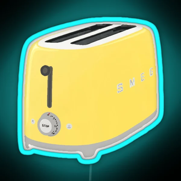 Smeg Toaster RGB Neon Sign