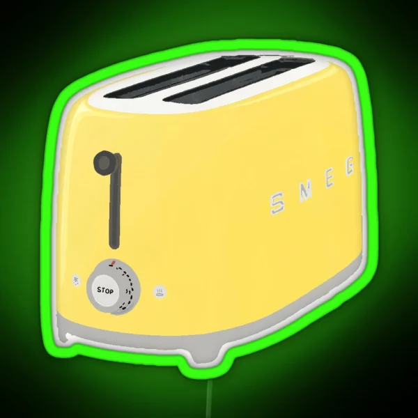 Smeg Toaster RGB Neon Sign
