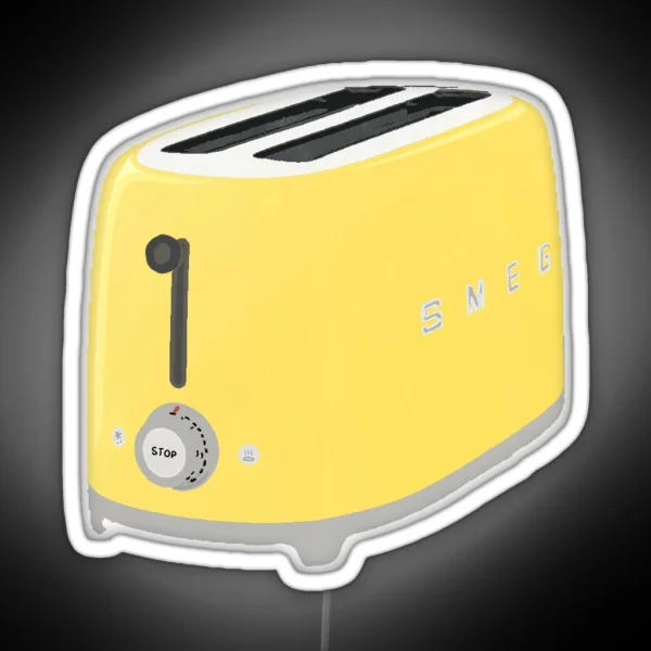 Smeg Toaster RGB Neon Sign