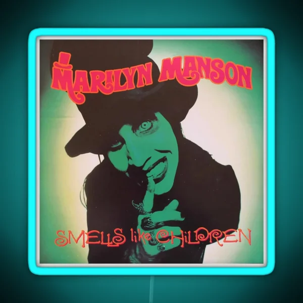 Smells Like Children RGB Neon Sign