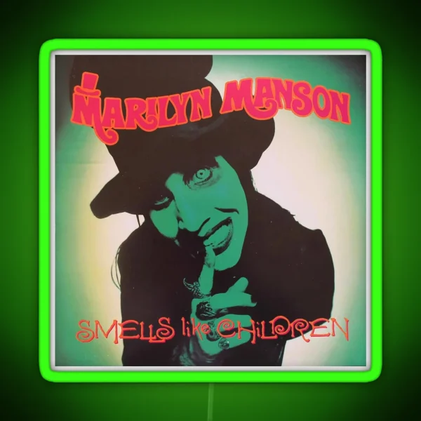 Smells Like Children RGB Neon Sign