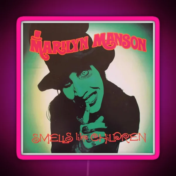 Smells Like Children RGB Neon Sign