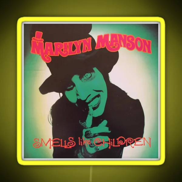 Smells Like Children RGB Neon Sign