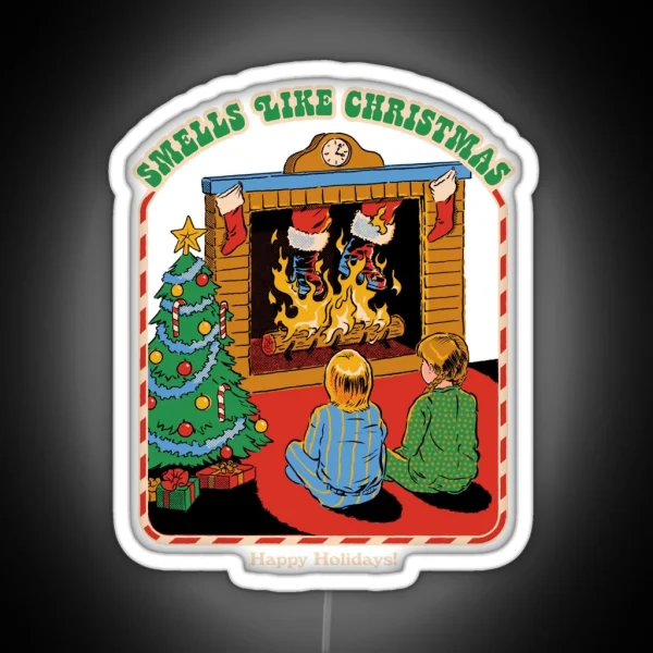 Smells Like Christmas RGB Neon Sign