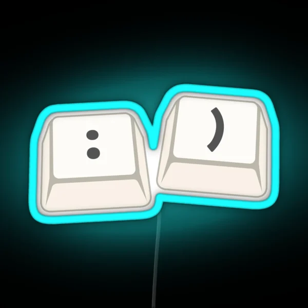 Smile Led RGB Neon Sign