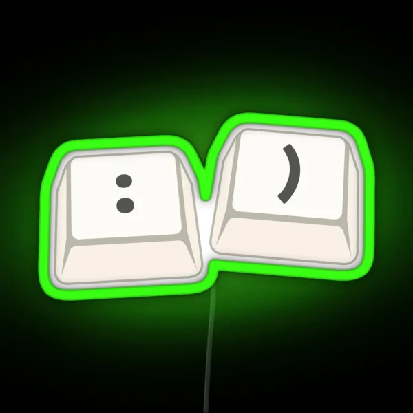 Smile Led RGB Neon Sign