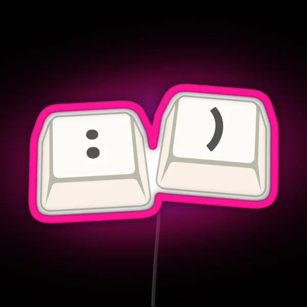Smile Led RGB Neon Sign
