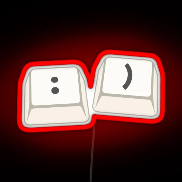 Smile Led RGB Neon Sign