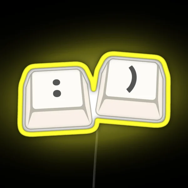 Smile Led RGB Neon Sign