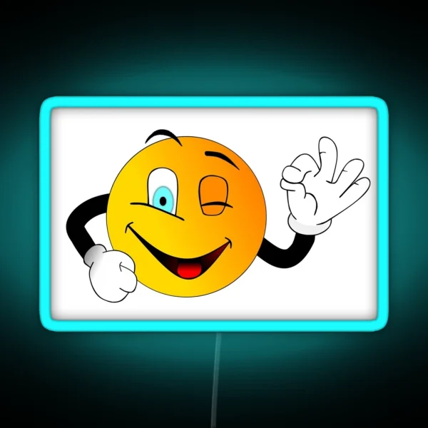 Smile Your Health May Depend On It RGB Neon Sign