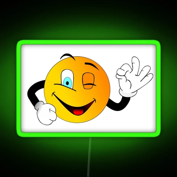 Smile Your Health May Depend On It RGB Neon Sign