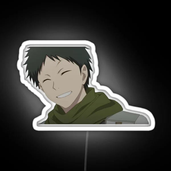 Smiling Obi Snow White With The Red Hair RGB Neon Sign