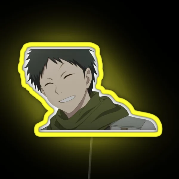 Smiling Obi Snow White With The Red Hair RGB Neon Sign