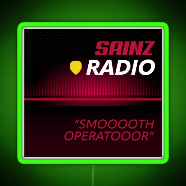 Smooth Operator RGB Neon Sign