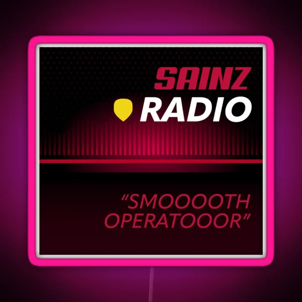 Smooth Operator RGB Neon Sign