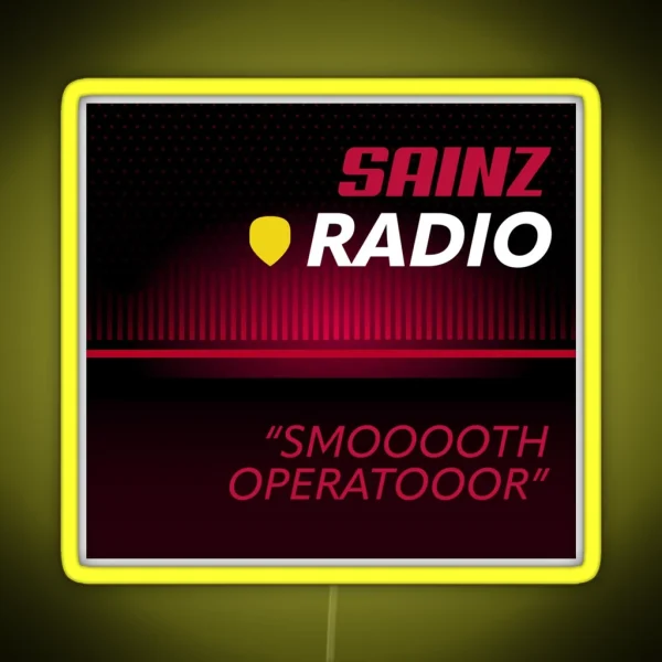 Smooth Operator RGB Neon Sign