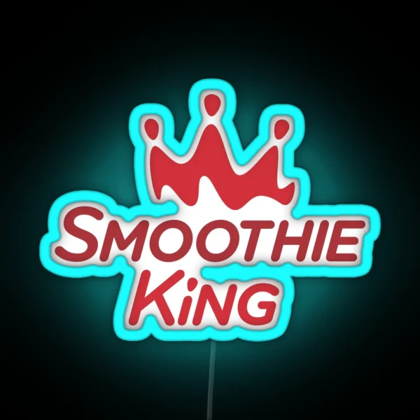 Smoothie King Cafe RGB Neon Sign