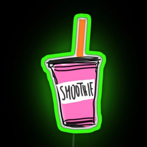 Smoothie RGB Neon Sign