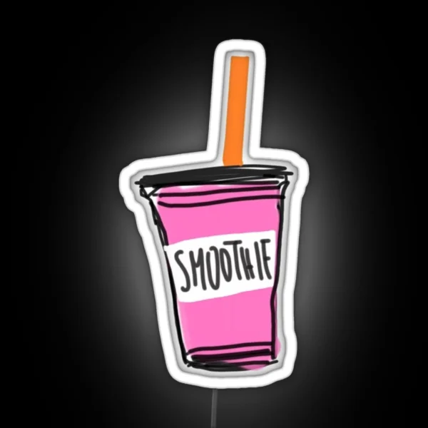 Smoothie RGB Neon Sign