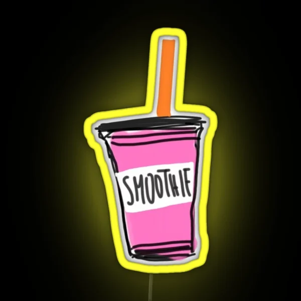 Smoothie RGB Neon Sign