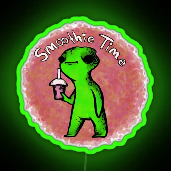 Smoothie Time RGB Neon Sign