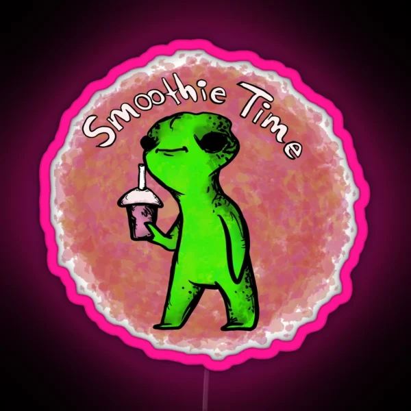 Smoothie Time RGB Neon Sign