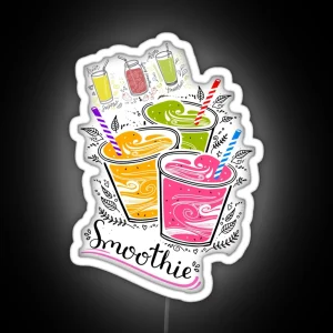 Smoothies RGB Neon Sign
