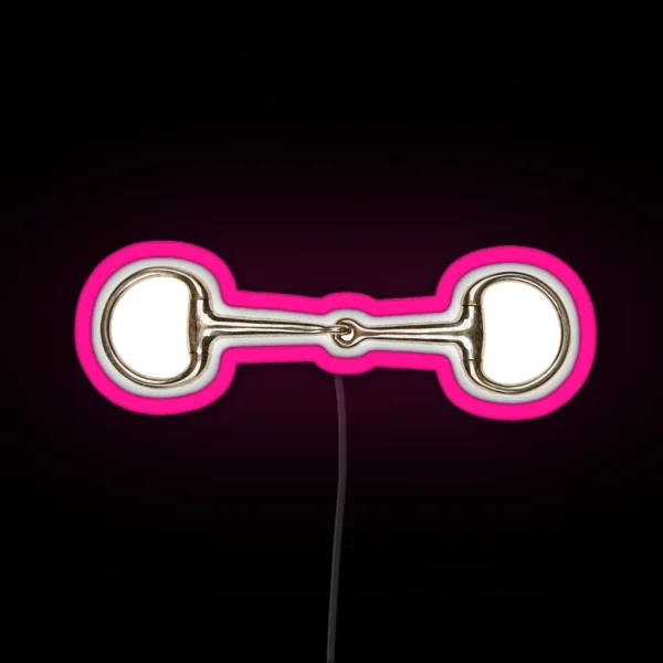 Snaffle Bit RGB Neon Sign