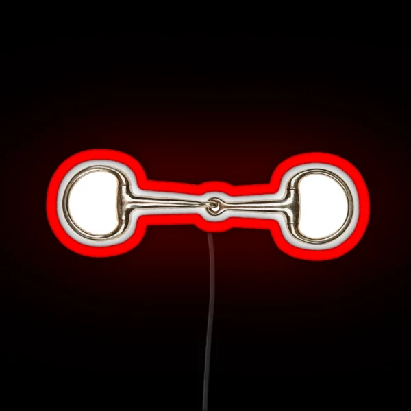 Snaffle Bit RGB Neon Sign