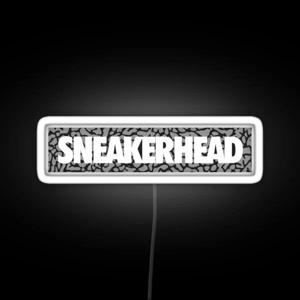 Sneakerhead Cement RGB Neon Sign
