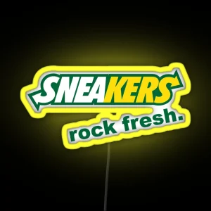 Sneakers Rock Fresh RGB Neon Sign