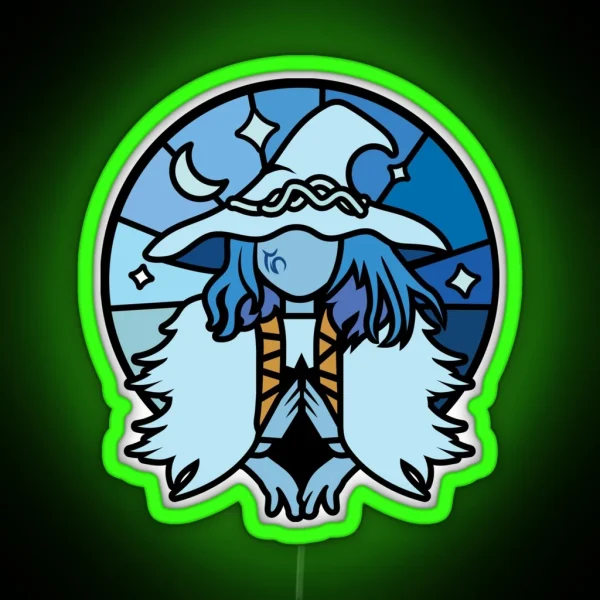 Snow Witch Elden Ring RGB Neon Sign