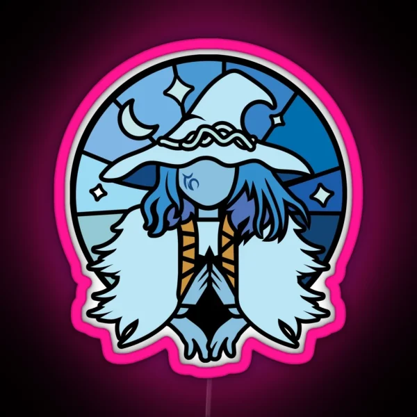 Snow Witch Elden Ring RGB Neon Sign